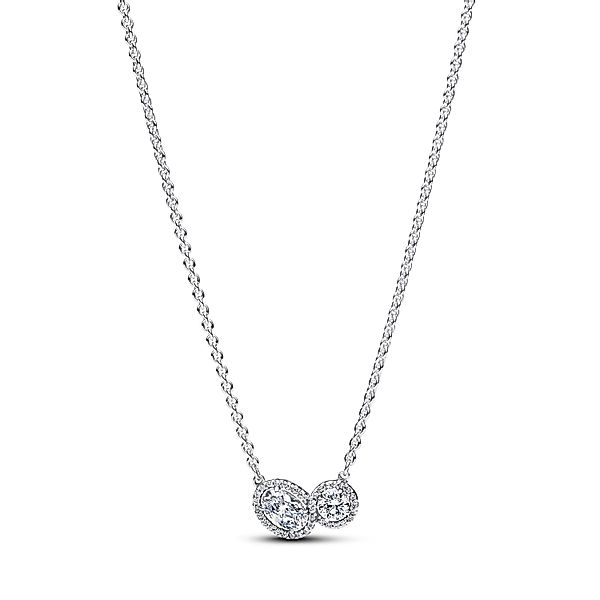 Pandora Kette mit Anhänger Pandora Zirkonia günstig online kaufen