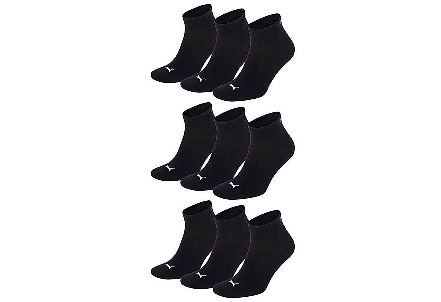 PUMA BODYWEAR Socken Quarter - Everyday (3-Paar) Kurzsocken, Unisex, mit Ri günstig online kaufen