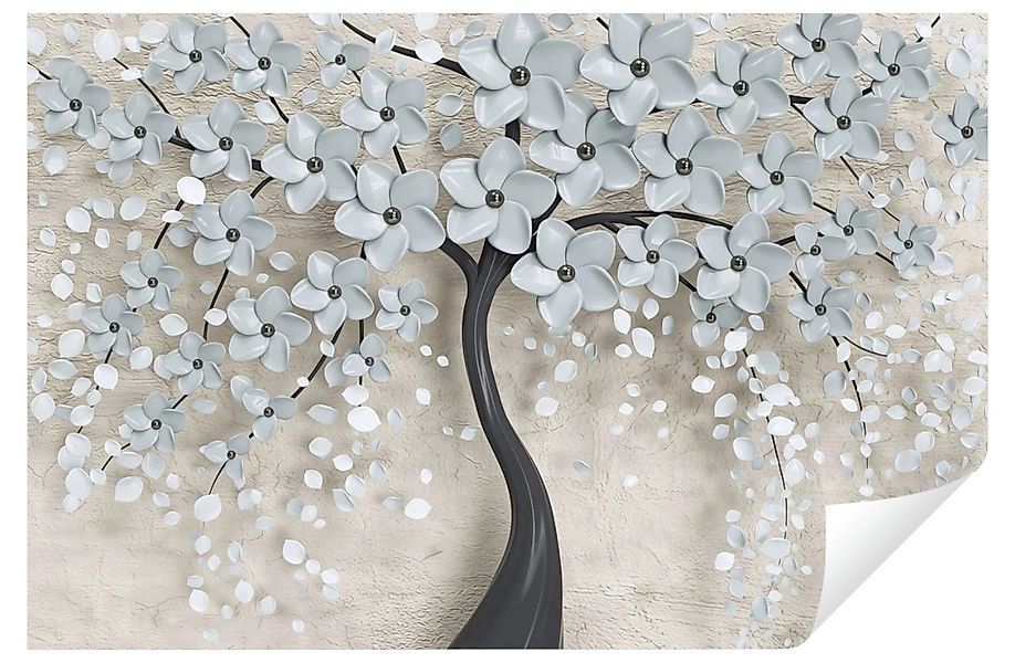 Wallarena Fototapete Blumen Baum 3D Vlies günstig online kaufen