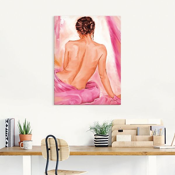 Artland Wandbild "Akt II", Erotische Bilder, (1 St.), als Leinwandbild, Pos günstig online kaufen