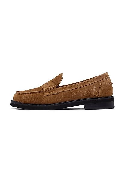 Derimod Maskuline Loafer aus Veloursleder Loafer günstig online kaufen