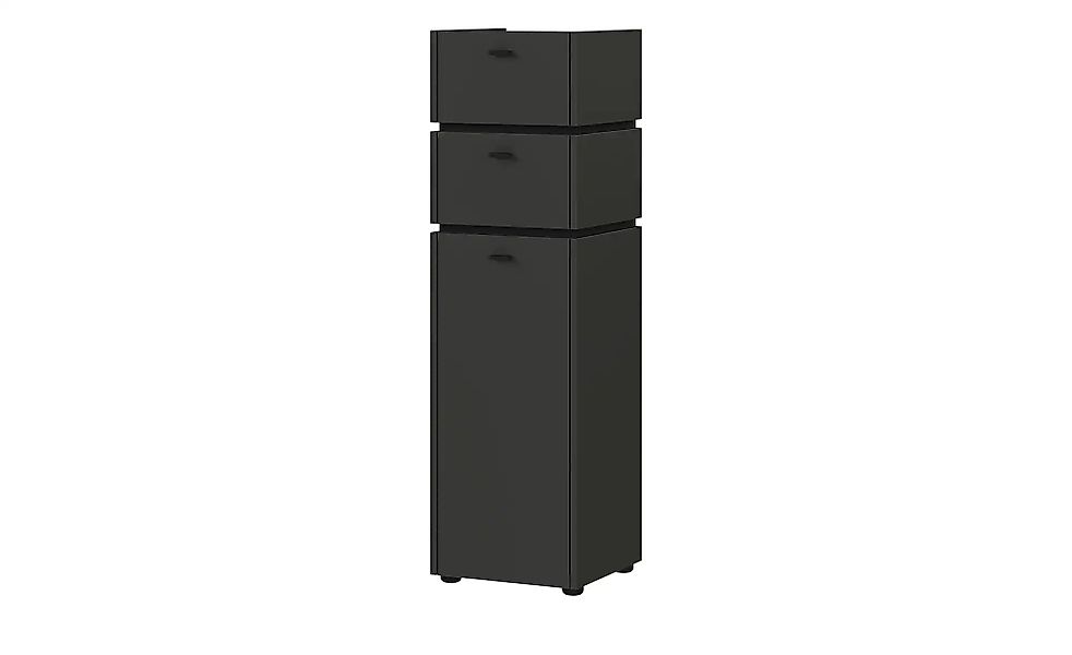 Kommode  Möhnesee ¦ grau ¦ Maße (cm): B: 34 H: 117 T: 34.0 Schränke > Badsc günstig online kaufen