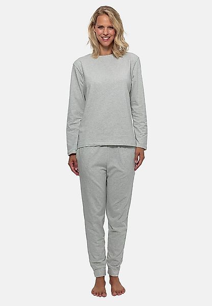 Schiesser Pyjama Organic Cotton (Set, 2 tlg) Schlafanzug - Baumwolle günstig online kaufen