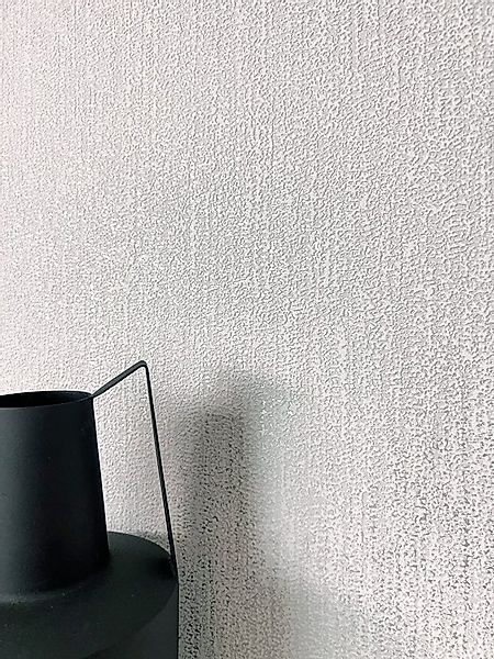 Newroom Vliestapete, Grau Tapete Modern Unifarbe - Universal Einfarbig Silb günstig online kaufen