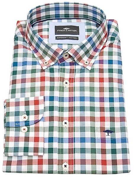 FYNCH-HATTON Karohemd Button-Down-Kragen günstig online kaufen