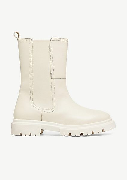 comma Stiefel Chelseaboots Lederstiefel mit Profilsohle günstig online kaufen