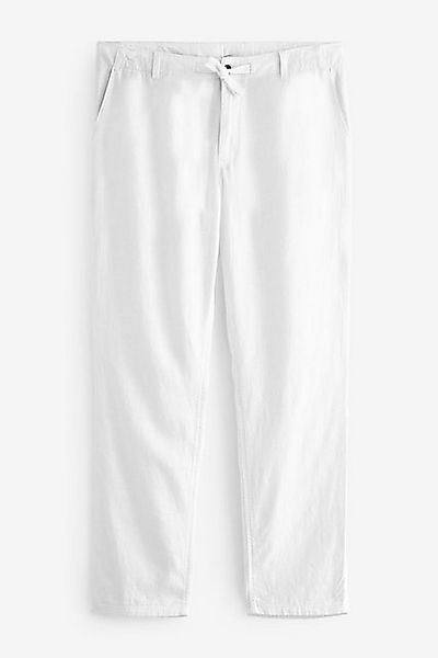 Next Stoffhose Hose mit Kordelzug aus Leinenmischung (1-tlg) günstig online kaufen