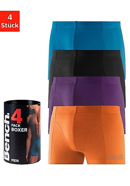 Bench. Boxer Boxershorts für Herren (Dose, 4-St) Unterhosen in der Dose mit günstig online kaufen