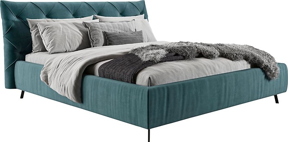 Home affaire Polsterbett "Elloree, in 4 Breiten bis 200cm, auch in Leder" K günstig online kaufen