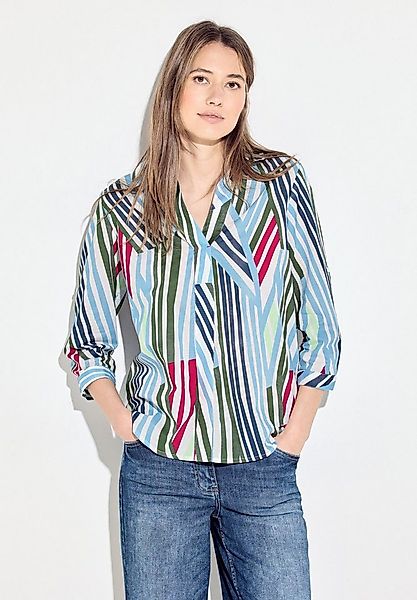 CECIL Schlupfbluse mit mehrfarbigen Streifen günstig online kaufen