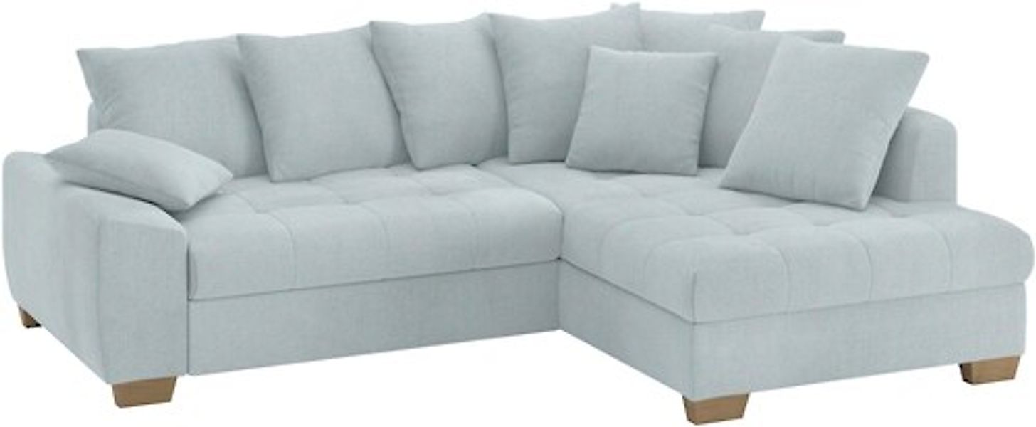 Mr. Couch Ecksofa »Nikita II, L-Form«, Wahlweise mit Bettfunktion, Bettkast günstig online kaufen