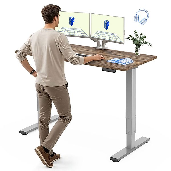 FLEXISPOT Schreibtisch Elektrisch Höhenverstellbarer Schreibtisch EC5 günstig online kaufen