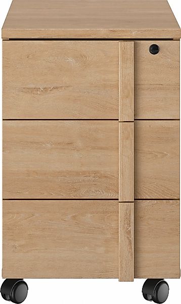 Gami Rollcontainer "Faro" 1 Stk. tlg. abschließbar, moderner Industrial Loo günstig online kaufen