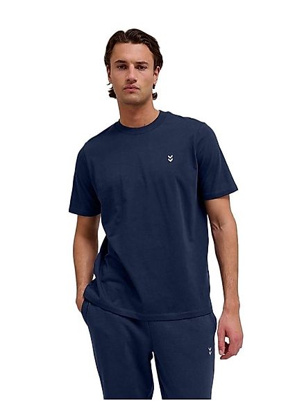 hummel T-Shirt hmlPULSE (Bio-Baumwolle) navyblau Herren günstig online kaufen