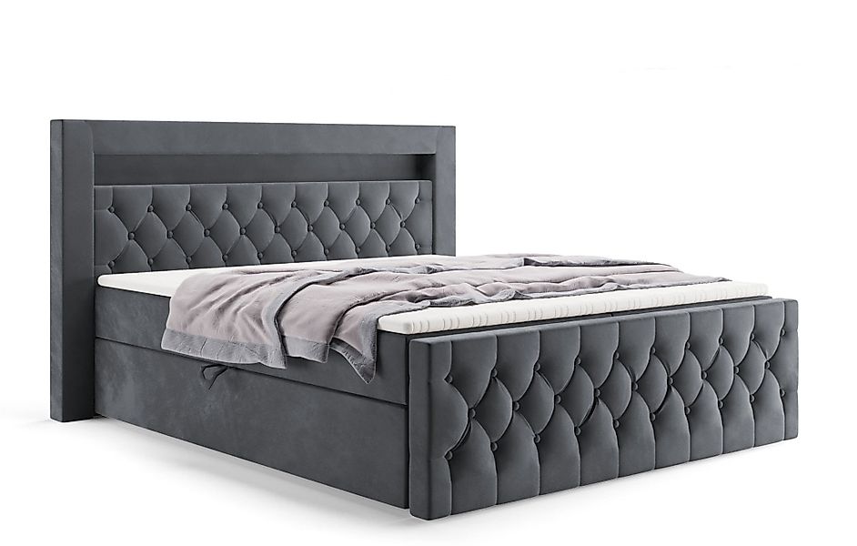 Labett Boxspringbett GOLD 9 mit LED, günstig online kaufen