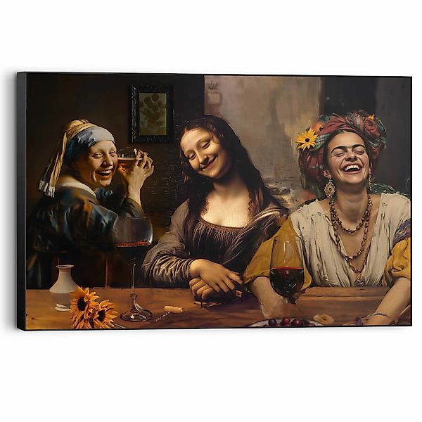 Reinders Wandbild "Girls Night Out" Home Office - Perlenmädchen - Mona Lisa günstig online kaufen