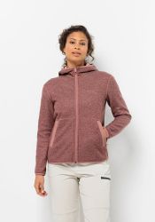 Jack Wolfskin Fleecejacke "TANNENSPUR JKT W" mitKapuze günstig online kaufen