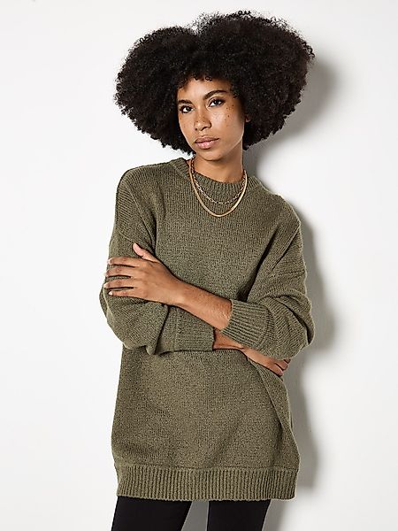 Apricot Strickpullover Strickpullover im Oversized-Stil günstig online kaufen