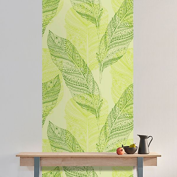 queence Vinyltapete »Adam«, bedruckt-Motiv-botanisch-floral-gemustert-natür günstig online kaufen