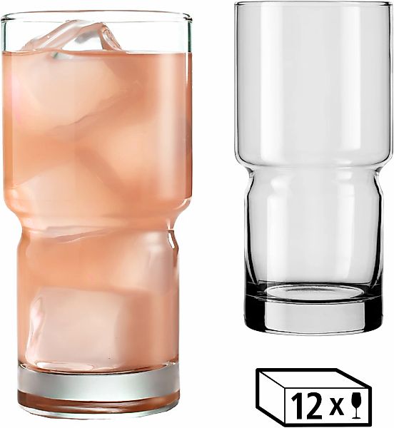 LIBBEY Gläser-Set "Cooler Glas -NEWTON- 592 ml, Ø: 8 cm, H: 16,5 cm, 12er S günstig online kaufen