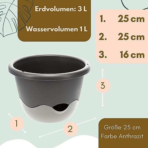 GarPet Blumentopf Blumentopf Hängeampel Blumenampel Kette günstig online kaufen