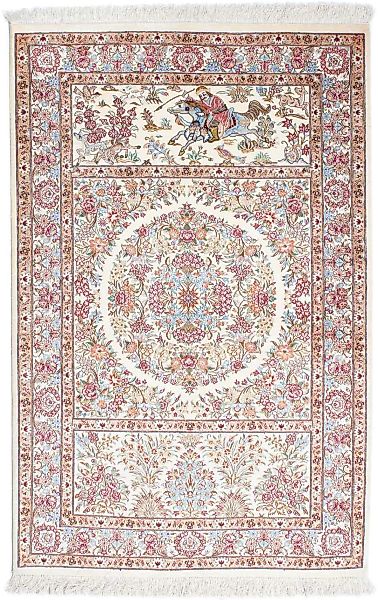 morgenland Orientteppich »Perser - Ghom - 157 x 100 cm - beige«, rechteckig günstig online kaufen