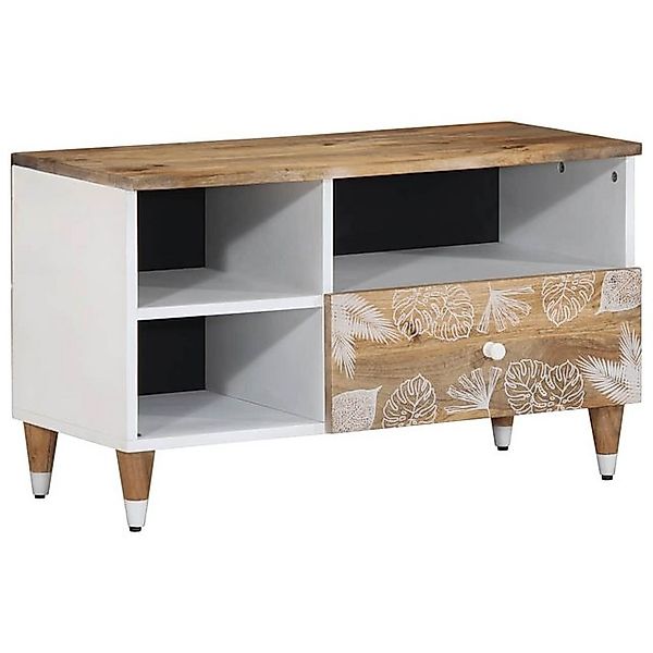 vidaXL TV-Schrank TV-Schrank 80x33,5x46 cm Massivholz günstig online kaufen