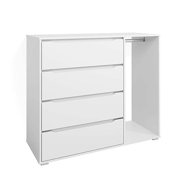Vicco Kleiderschrank Ruben, Weiß, 120 x günstig online kaufen