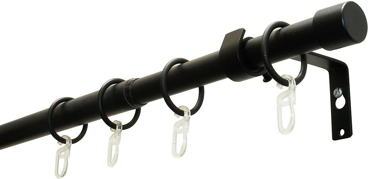 GARDINIA Gardinenstange Set Metall, Ø 19 mm, 1-läufig, ausziehbar, verschra günstig online kaufen