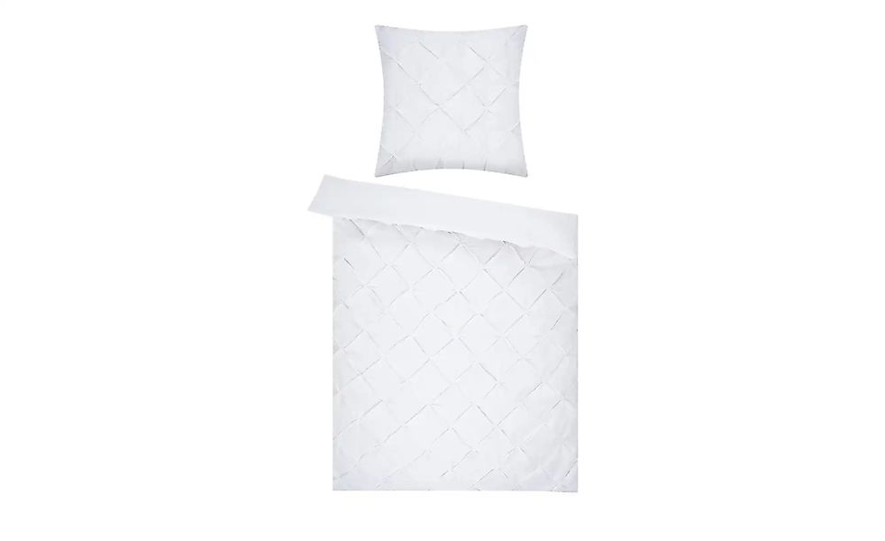 como superior Satin Wende-Bettwäsche   ¦ weiß ¦ Maße (cm): B: 135 Bettwaren günstig online kaufen
