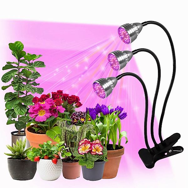 MUPOO Pflanzenlampe Vollspektrum Wachstumslampen Auto Timer,USB günstig online kaufen