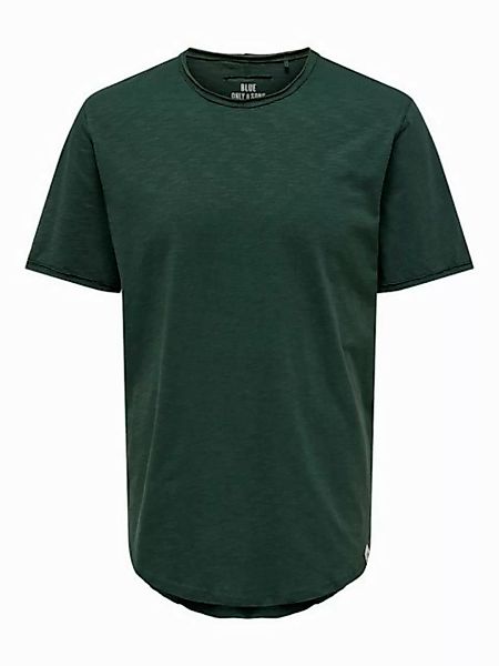 ONLY & SONS T-Shirt Rundhals T-Shirt Long Shirt ONSBENNE LONGY SS TEE NF 78 günstig online kaufen