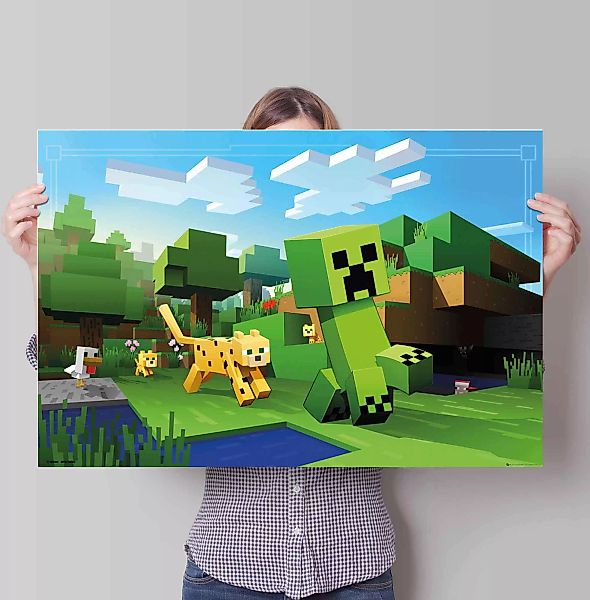 Reinders Poster "Poster Minecraft", Spiele, (1 St.) günstig online kaufen