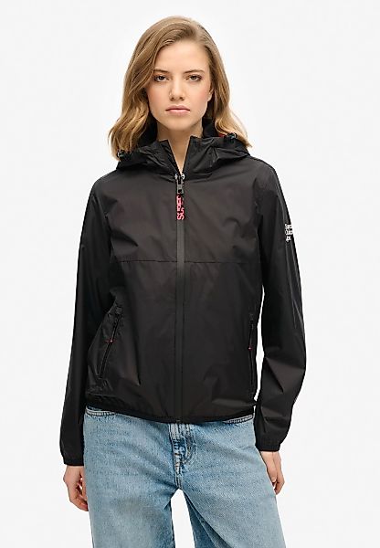 Superdry Outdoorjacke "HOODED LOGO WINDBREAKER JACKET", mit Kapuze günstig online kaufen