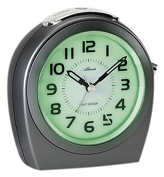 Atlanta Quarzwecker Kein Sekunden-Tickgeräusch ständige Nachtbeleuchtung zu günstig online kaufen