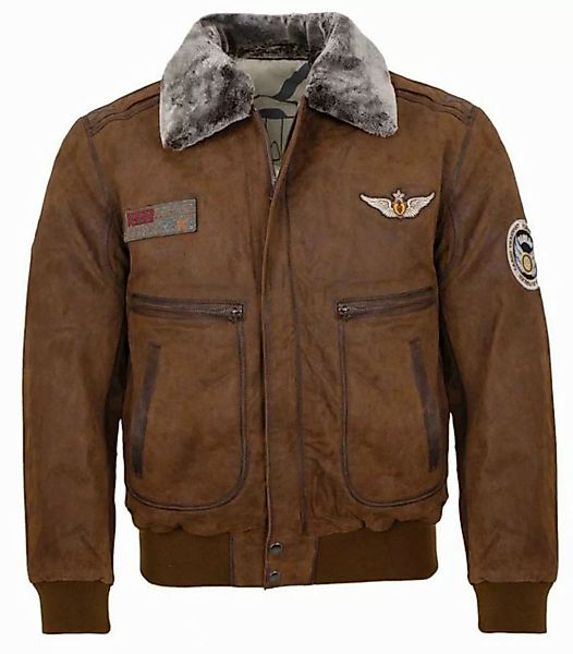 Maddox Lederjacke Laslo Maddox - Herren Lederjacke Fliegerjacke echtes Lede günstig online kaufen