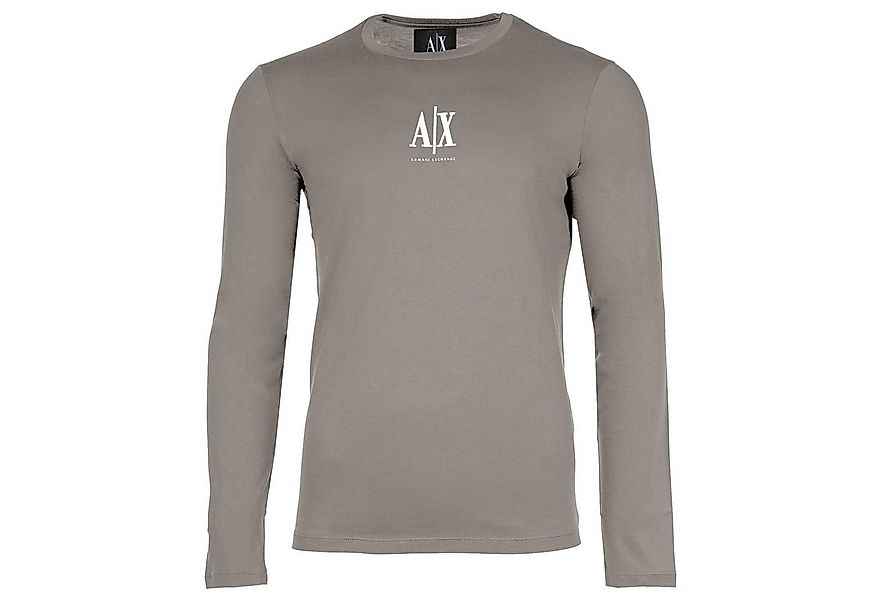 ARMANI EXCHANGE T-Shirt Herren Longsleeve 1er Pack Baumwolle T-SHIRT (Packu günstig online kaufen