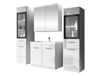 MIRJAN24 Badmöbel-Set Madrit II, (5er-Set, Waschbeckenschrank, günstig online kaufen