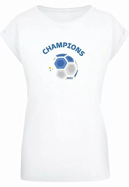 Merchcode T-Shirt Merchcode Damen Ladies Argentina Champions Extended Shoul günstig online kaufen