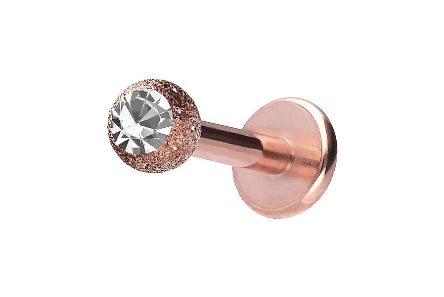 PIERCINGLINE Piercing-Set Chirurgenstahl Labret DIAMANTOPTIK + KRISTALL (La günstig online kaufen