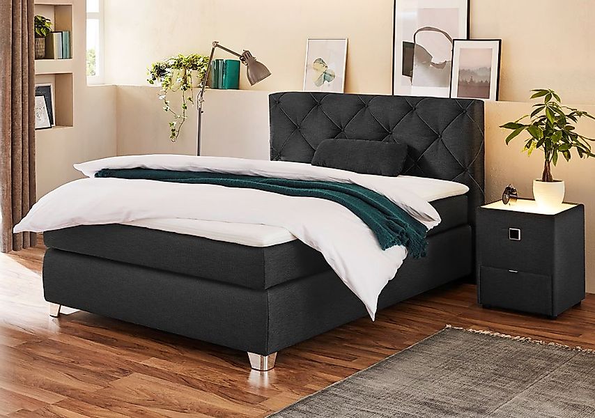 Jockenhöfer Gruppe Boxspringbett »Finja« mit Topper und Zierkissen, erhältl günstig online kaufen