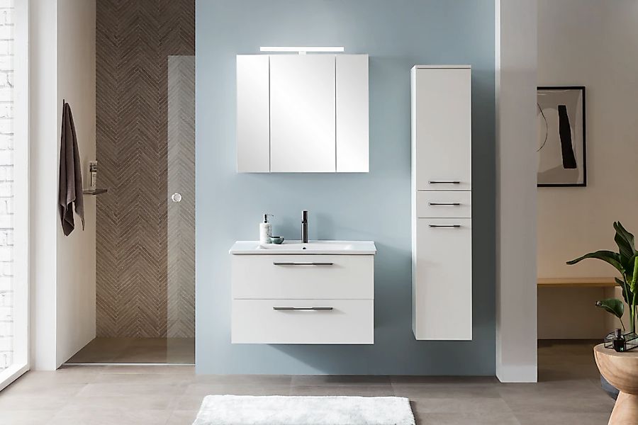 Schildmeyer Waschtisch "Maxim, Mattweiß" 2 Stk. tlg. Made in Germany günstig online kaufen