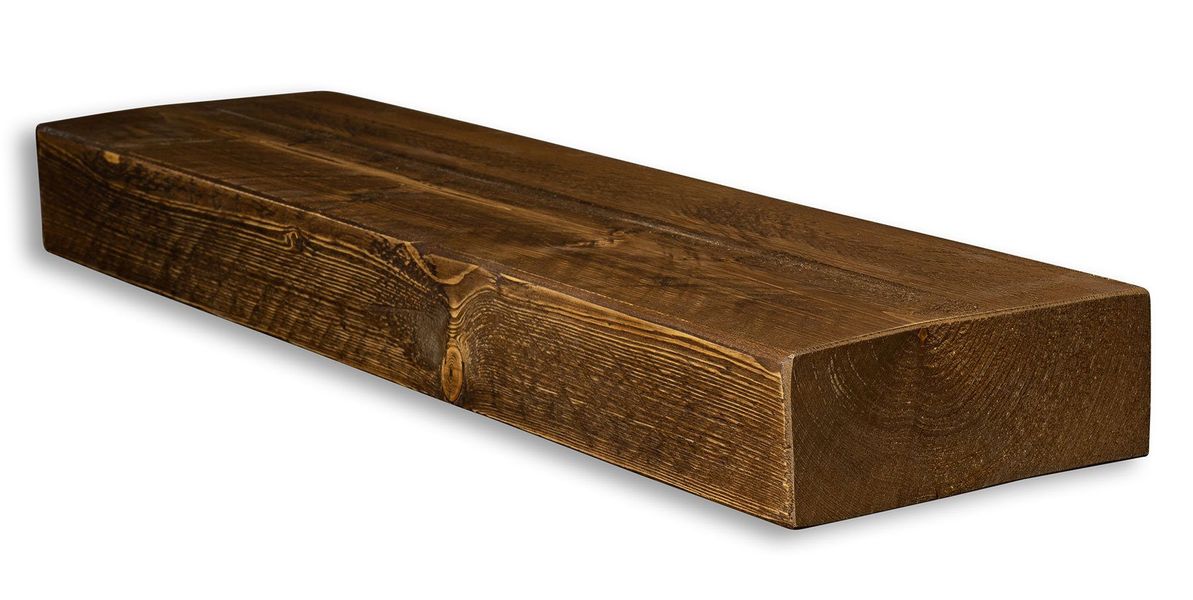 Levandeo® Wandregal, levandeo Wandregal Holz Massiv günstig online kaufen