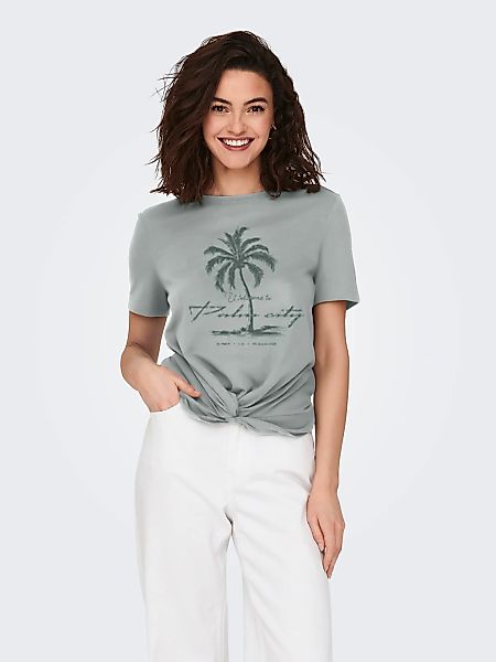 ONLY Kurzarmshirt "ONLCARRIE REG TWIST S/S TOP BOX CS JRS" günstig online kaufen