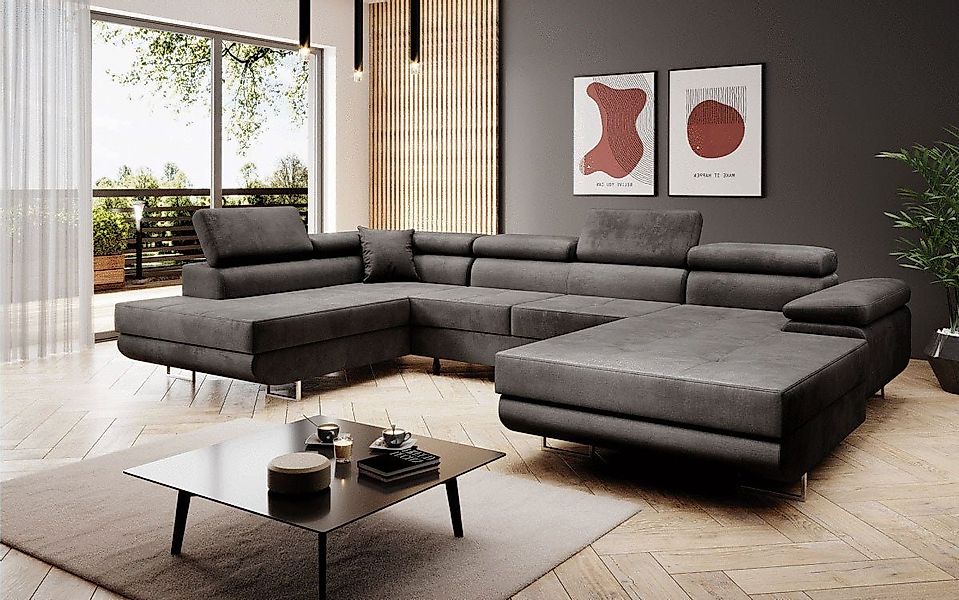Luxusbetten24 Schlafsofa Designer Sofa Lago, mit günstig online kaufen