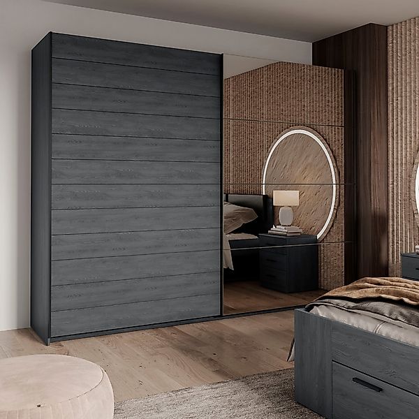 Home affaire Schwebetürenschrank "Galaxy Kleiderschrank, Wäscheschrank 200, günstig online kaufen
