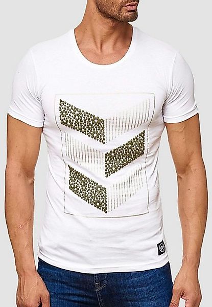 Egomaxx T-Shirt T 3D Print Short Sleeve H2160 (1-tlg) günstig online kaufen