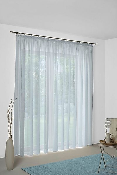 Wirth Vorhang Sunday (1 St), Kräuselband, halbtransparent, Jacquard, nach M günstig online kaufen