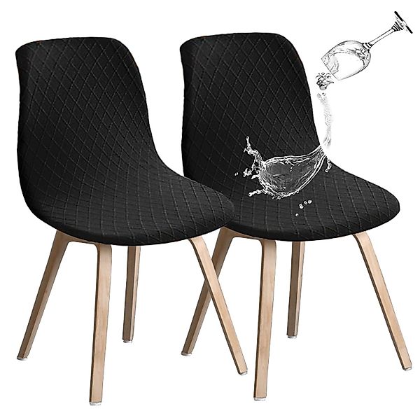 BYSURE Stuhlbezug Stretch Stuhlbezug Jacquard Esszimmerstühlhussen günstig online kaufen