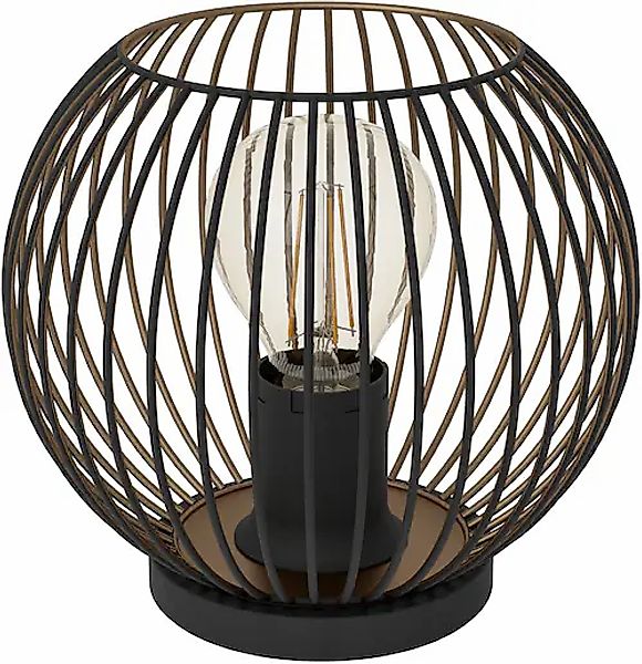 EGLO Tischleuchte »ALMANZORA Tischlampe - Stahl - E27 - 1X60W - IP20« E27 1 günstig online kaufen